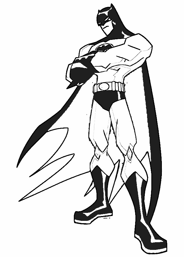 Batman Coloring Page - Dr. Odd