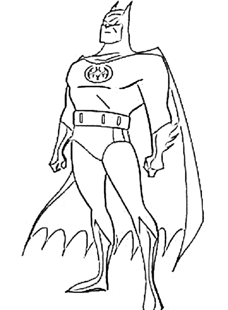 Batman Coloring Page - Dr. Odd