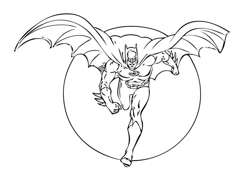 batman coloring odd dr