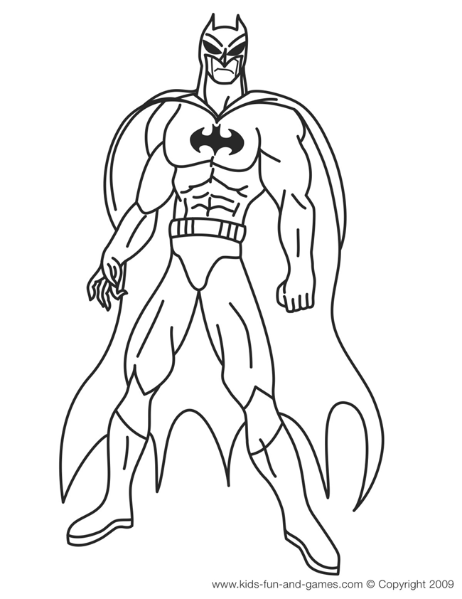 manbat coloring pages - photo #35