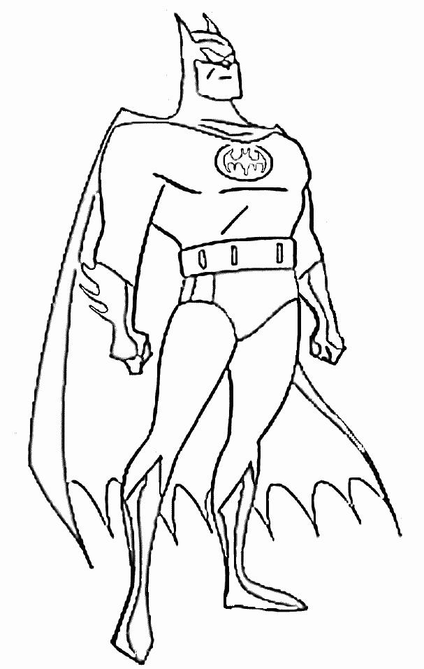 Batman Coloring Page - Dr. Odd