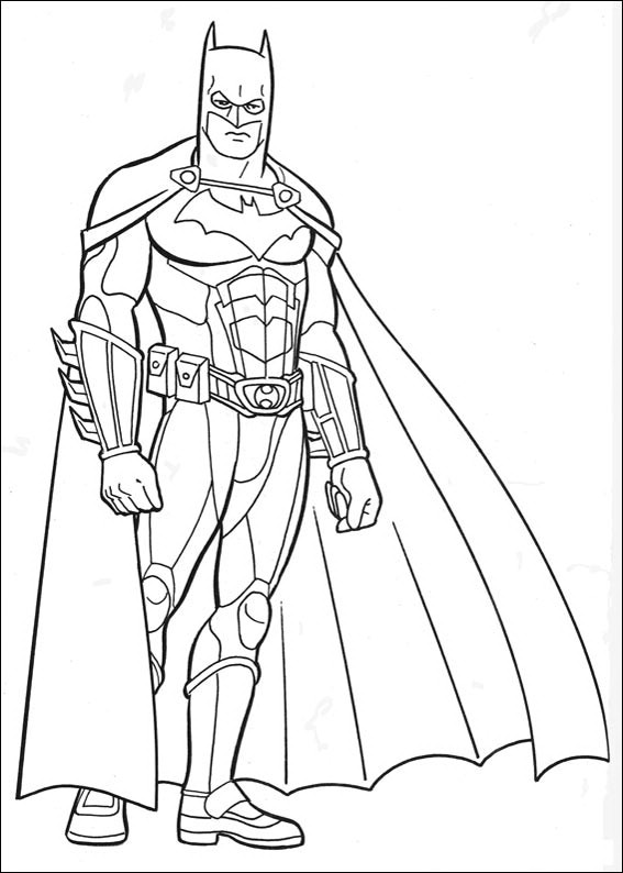 Batman Coloring Page - Dr. Odd