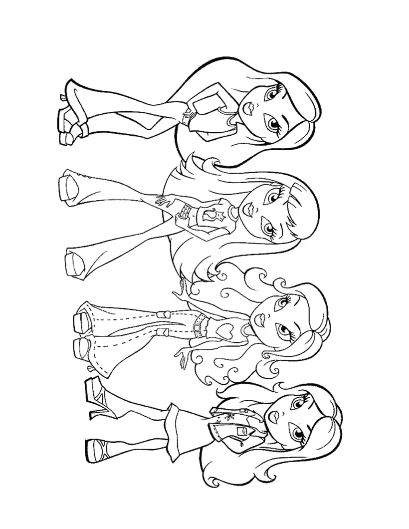 Coloring Pages for Girls  Dr. Odd