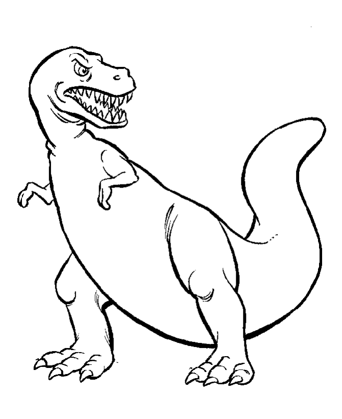 dino coloring pages free - photo #19
