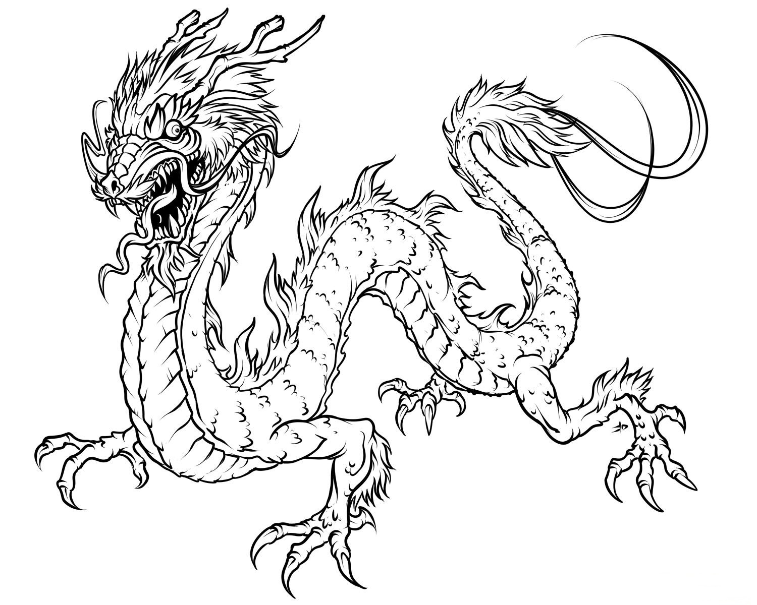 Dragon Coloring Pages 2018 Dr Odd