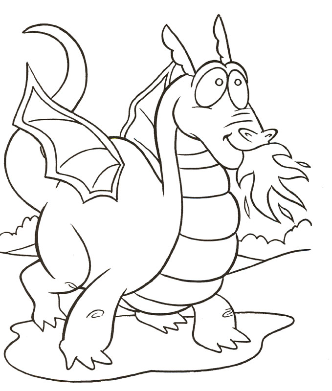 Dragon Coloring Pages 2018 Dr Odd