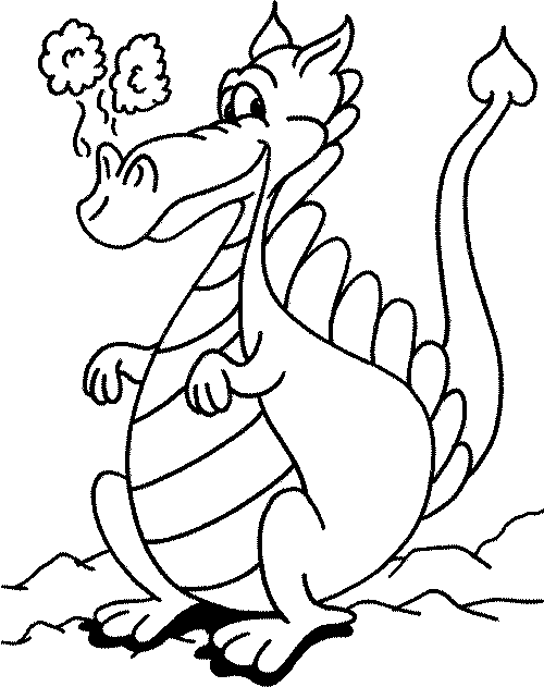 Dragon Coloring Pages 2018- Dr. Odd
