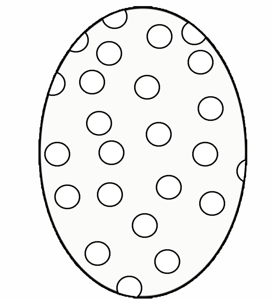 Easter Egg Coloring Pages 2018- Dr. Odd