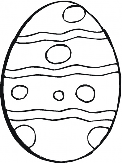 easter clip art to color - photo #20