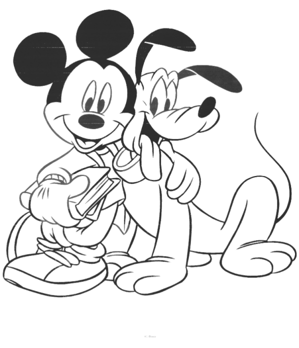 Mickey Mouse Coloring Pages 2018- Dr. Odd