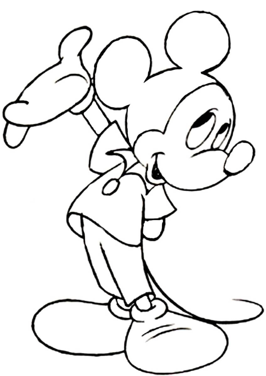 mickey mouse coloring pages 2018 dr odd