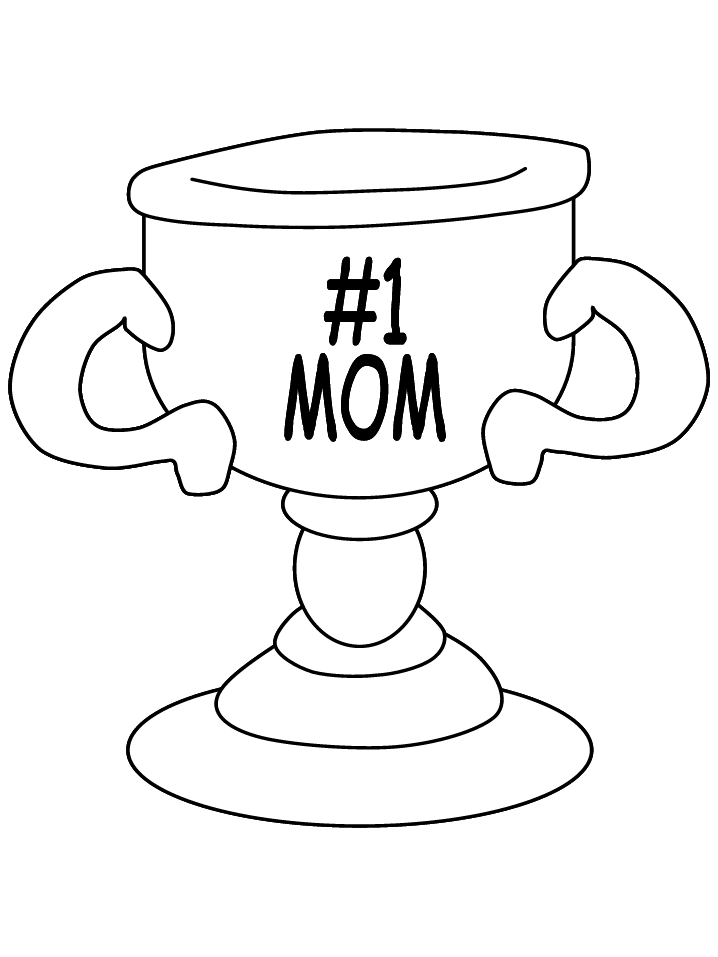 Mothers Day Coloring Pages 2018- Dr. Odd