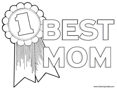 Mothers Day Coloring Pages 2018- Dr. Odd