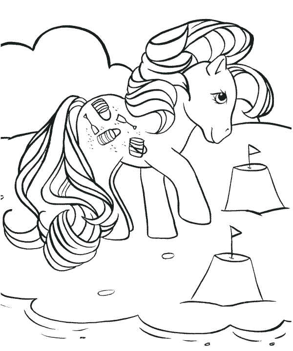 My Little Pony Coloring Page  Dr. Odd