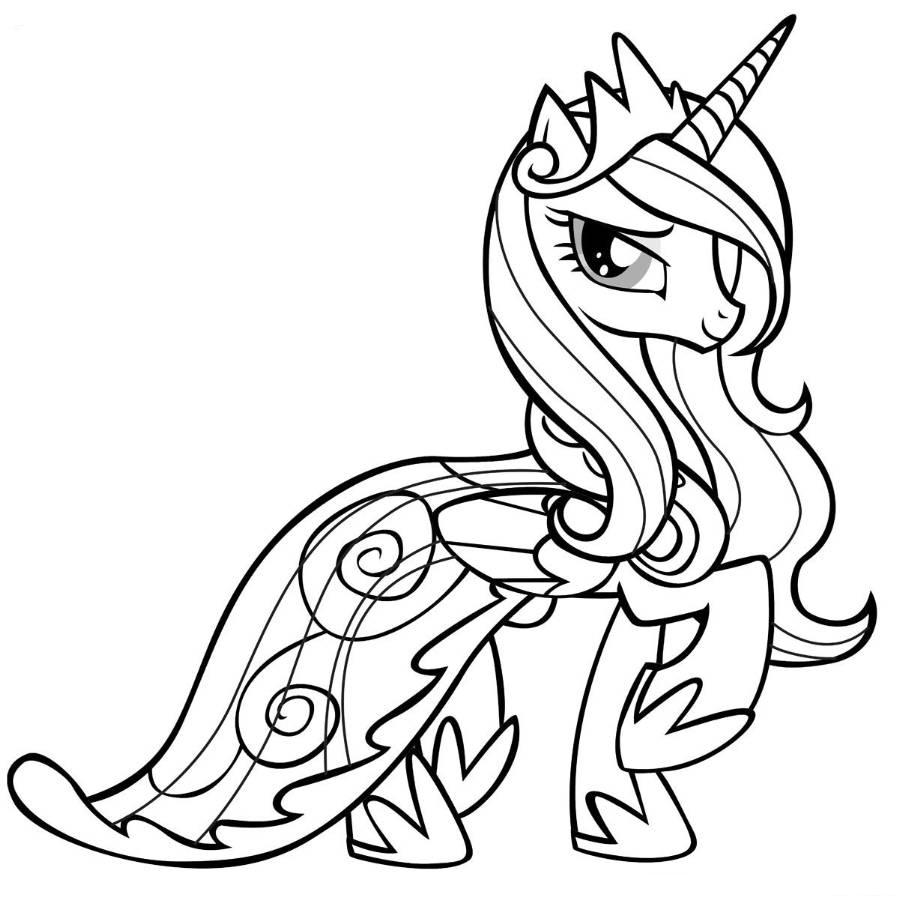 my little ponys coloring pages - photo #16