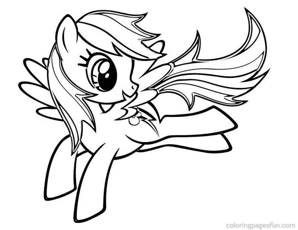 Coloring Pages: MY LITTLE PONY COLORING PAGES