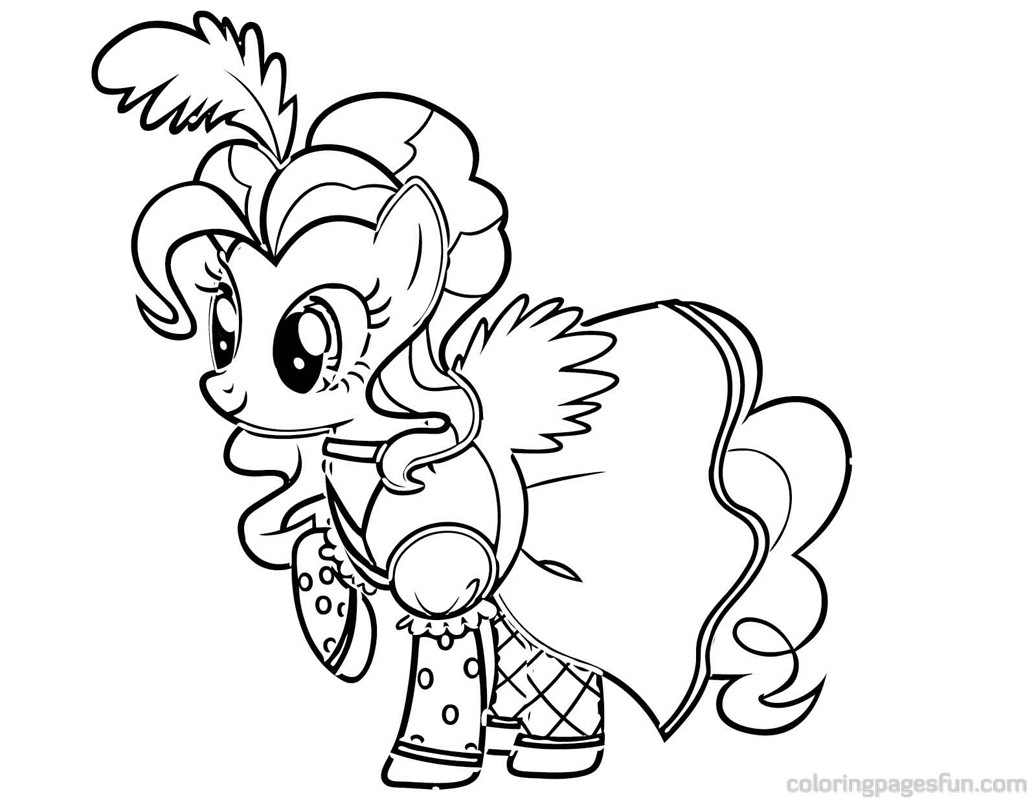 sad pinkie pie coloring pages - photo #38