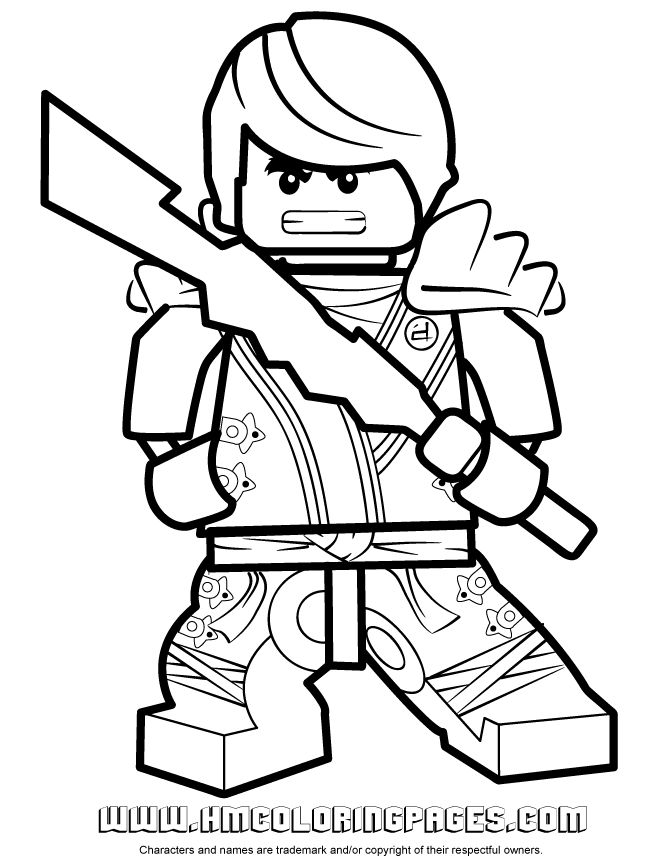 kai ninjago coloring pages - photo #25