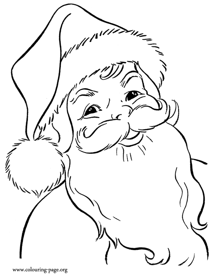 ukrainian christmas santa coloring pages - photo #1