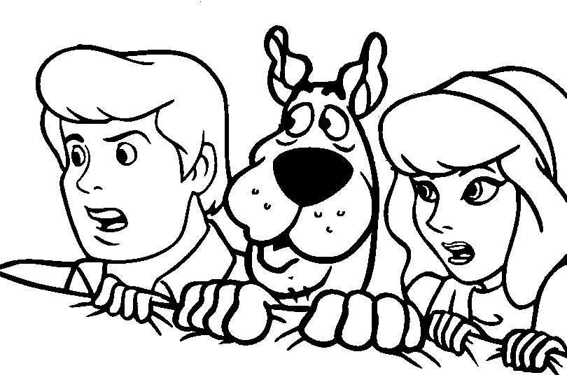 Scooby Doo Coloring Pages - Dr. Odd