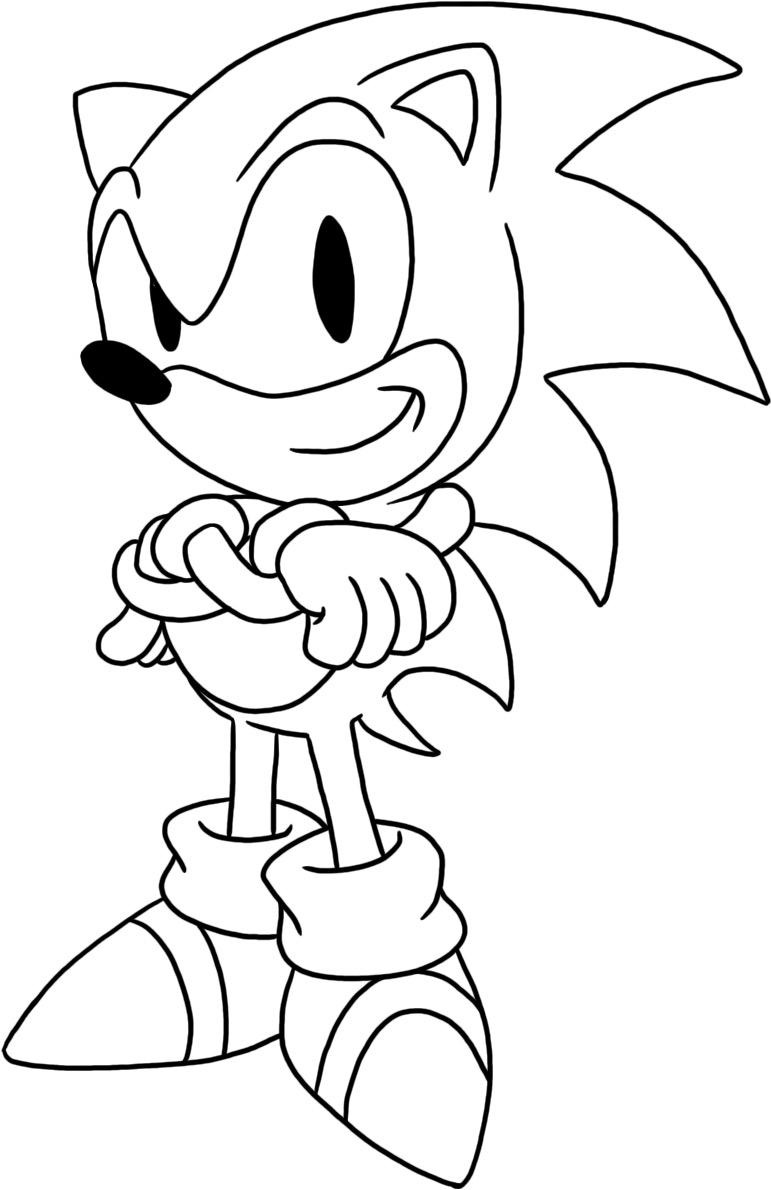 Sonic Coloring Pages 2018- Dr. Odd