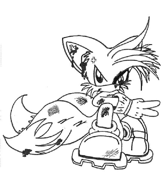 Sonic Coloring Pages 2018- Dr. Odd