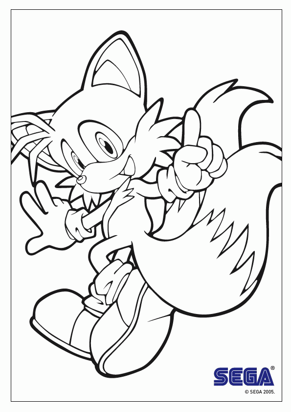 Sonic Coloring Pages 2018- Dr. Odd