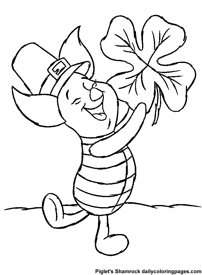 St. Patricks Day Coloring Pages - Dr. Odd