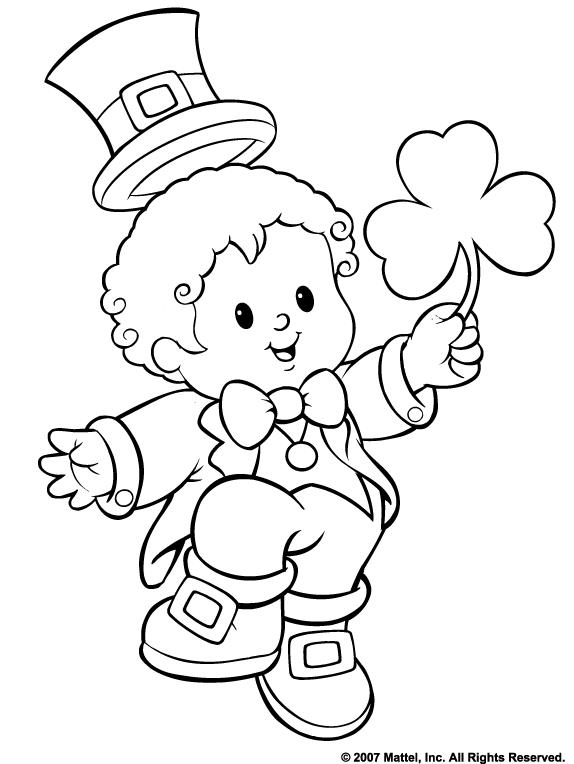 saint patrick coloring pages - photo #6