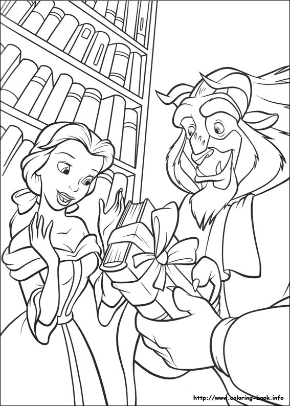 Belle Coloring Pages 2017- Dr. Odd