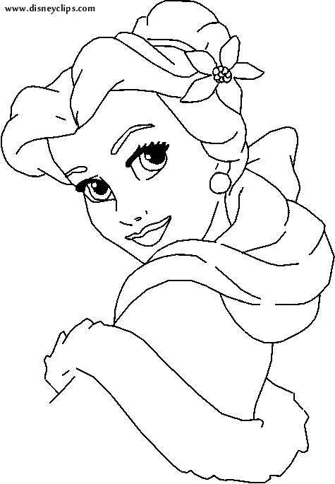 Belle Coloring Pages 2017 Dr. Odd