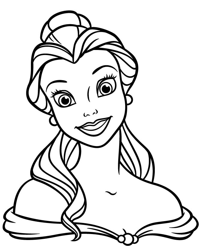 disney princess clipart black and white - photo #42