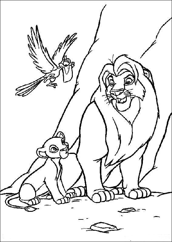 valentine coloring pages lion - photo #16