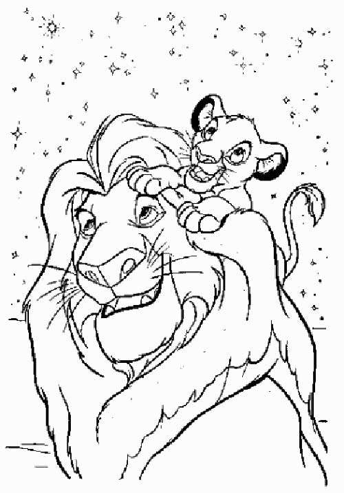 valentine coloring pages lion - photo #39