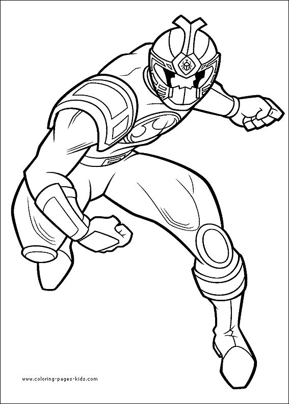 Power Rangers Coloring Pages - Dr. Odd