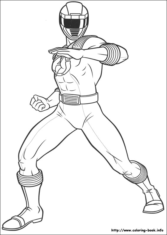 Power Rangers Coloring Pages - Dr. Odd