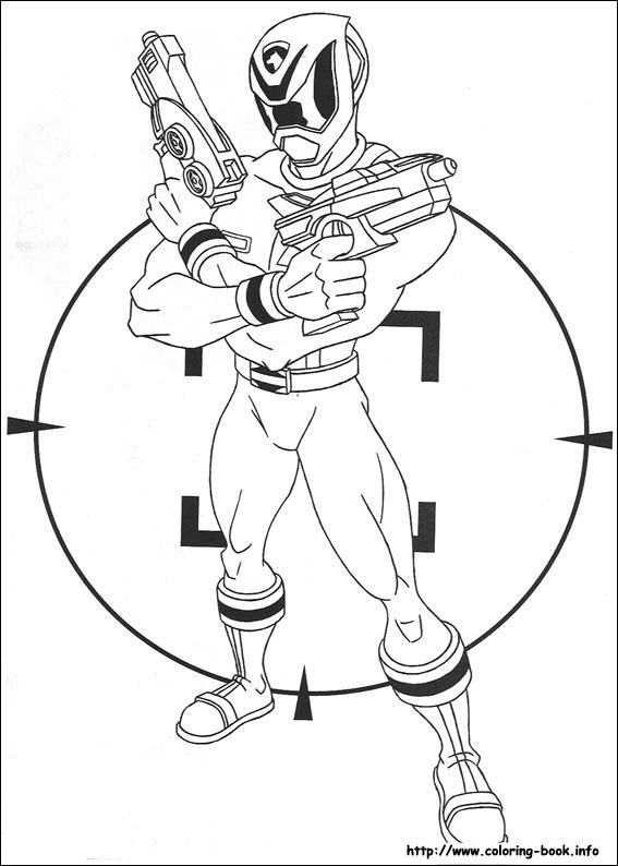 Power Rangers Coloring Pages - Dr. Odd