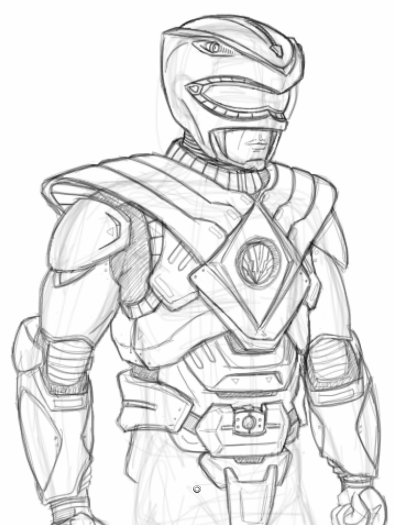 power coloring rangers odd dr