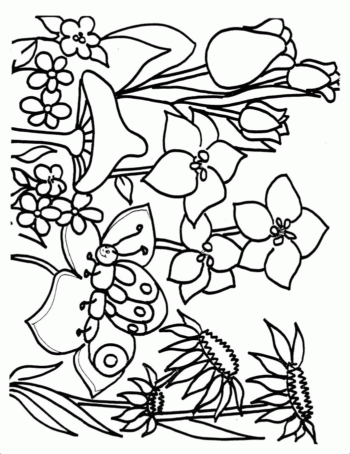 Spring Coloring Pages 2018 Dr. Odd