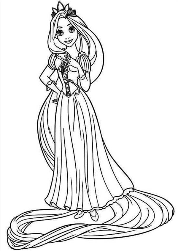 Tangled Coloring Pages 2018  Dr. Odd