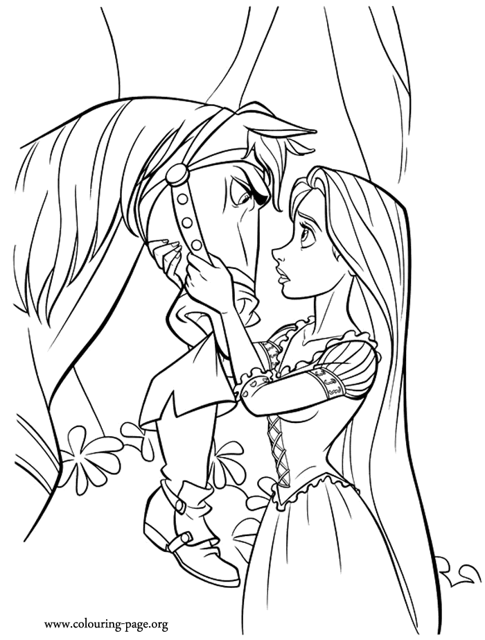 tangled coloring pages maximuscle - photo #1