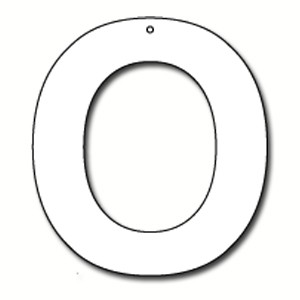 Bubble Letters O