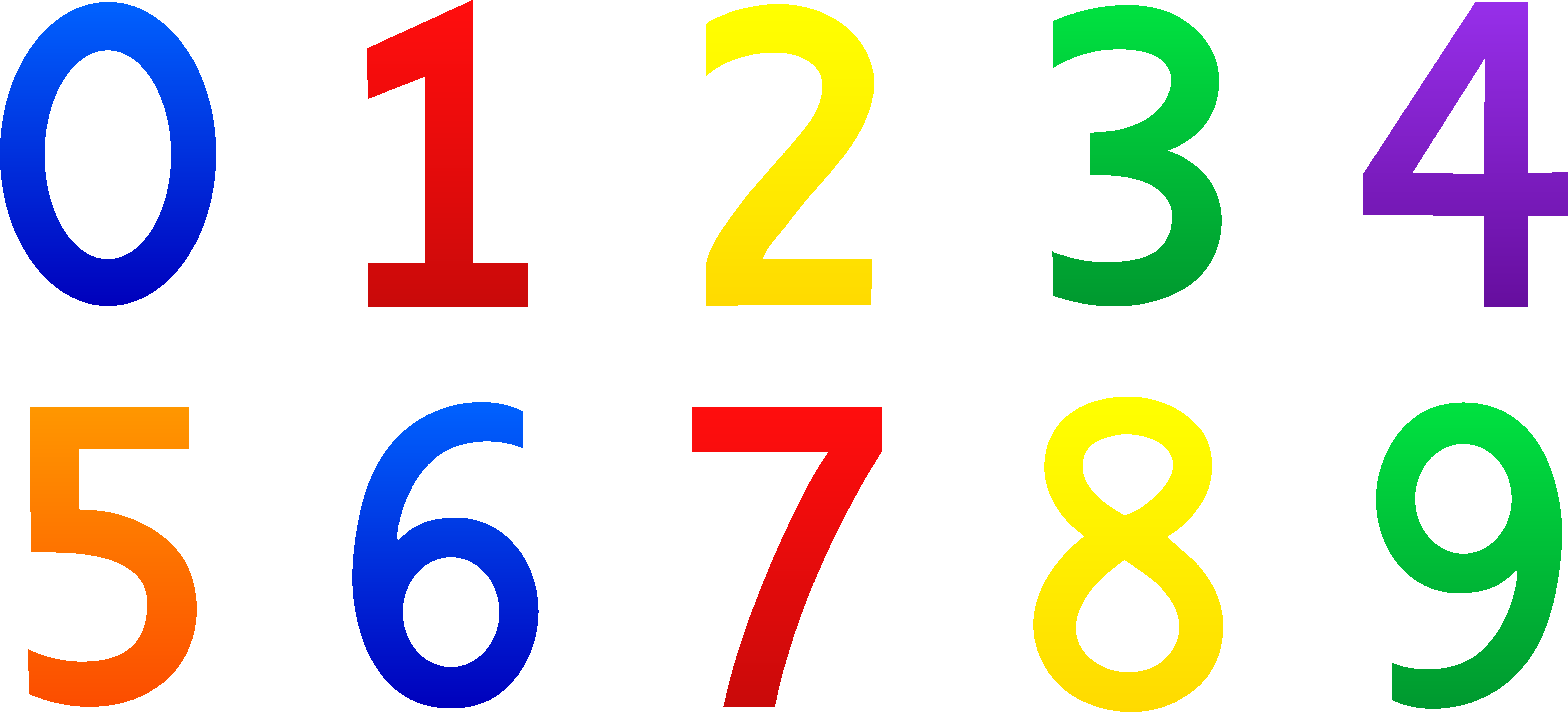 clip art pictures numbers - photo #45