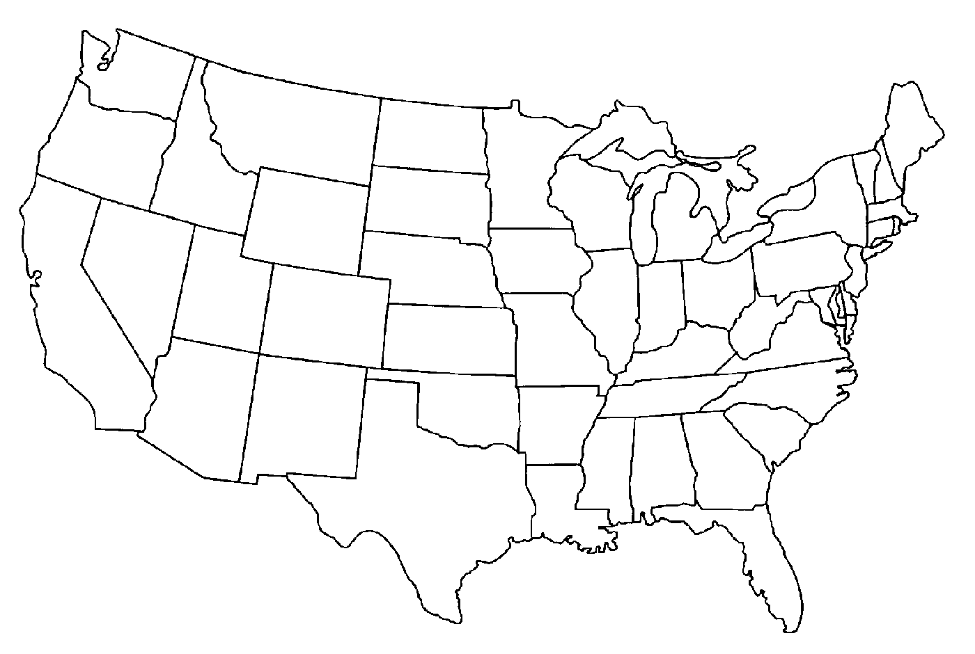 microsoft clip art us map - photo #47