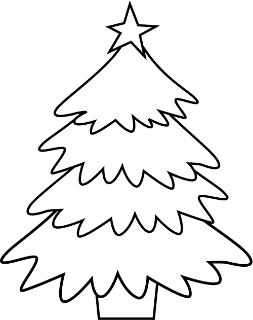 Christmas Tree Coloring Sheets 2018- Dr. Odd