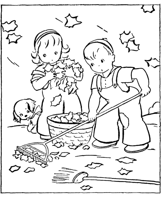 Fall Coloring Pages 2018 - Dr. Odd