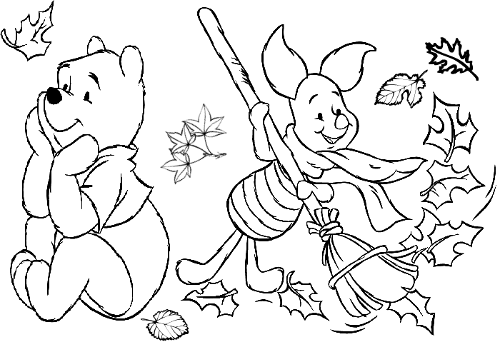 Fall Coloring Pages 2018 - Dr. Odd