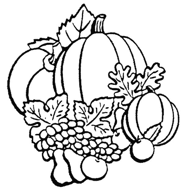 difficult fall coloring pages - photo #43