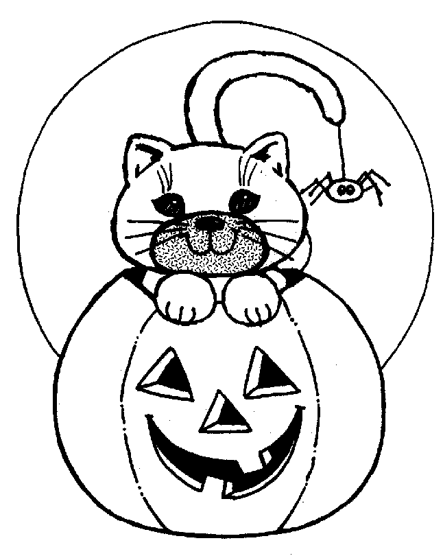 hallaween coloring pages - photo #13