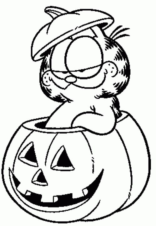 Halloween Coloring Pages   Dr. Odd
